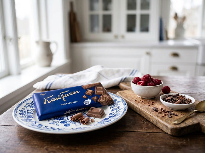 5 × Fazer Chokladkaka Mjölkchoklad 145g – Authentic Finnish Milk Chocolate Bars