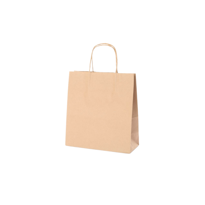 8.5" x 5" x 10" Kraft Paper Bag with Twisted Handle