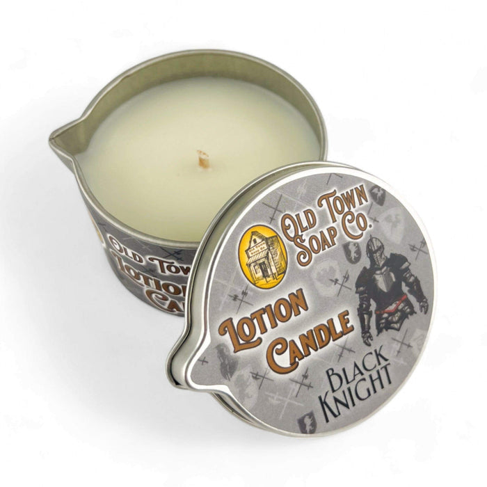 Black Knight Lotion Candle - Old Town Soap Co.