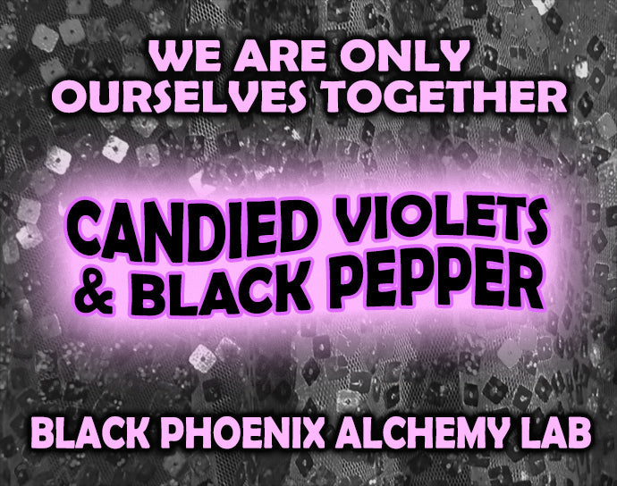 Candied Violets and Black Pepper Perfume Oil