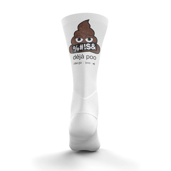 Chaussettes sublimées - Emoji Déjà Poo