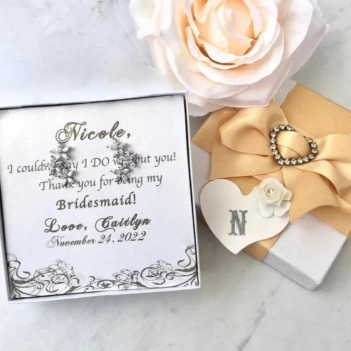 Earrings with Gift Box
