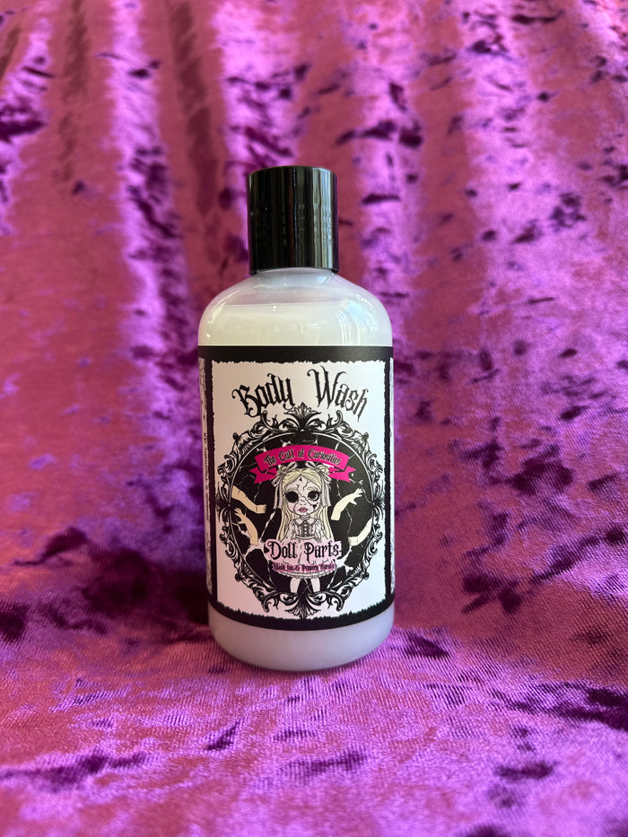 Doll parts 9oz body wash