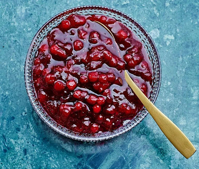 Garant Organic Lingonberry Jam 400g (14.10 oz) – Organic Swedish Lingonberry Preserve – Authentic Scandinavian Flavor