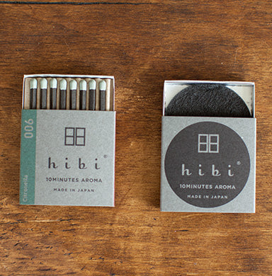 hibi 10 minutes Aroma (8 sticks) - 006 Citronella