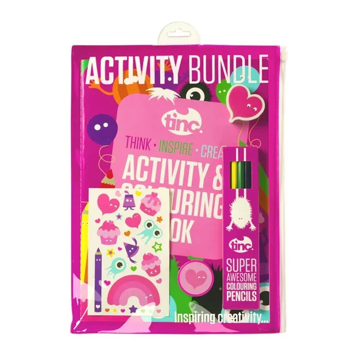 Kids Activity & Colouring Set with Stickers – Mallo Bundle