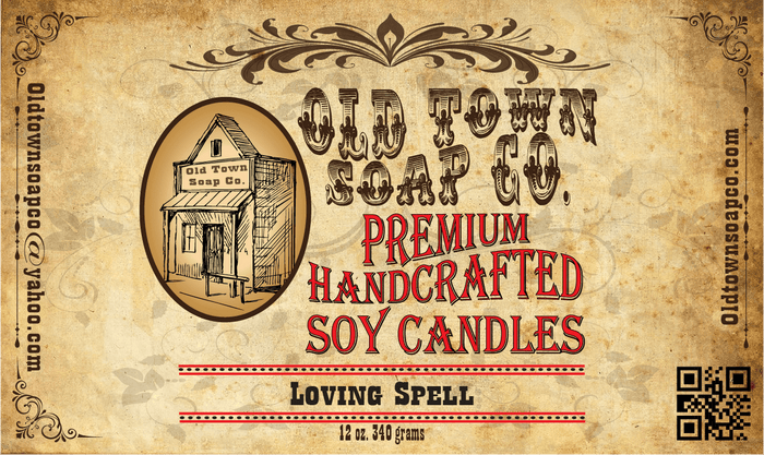 Loving Spell Candle - Old Town Soap Co.