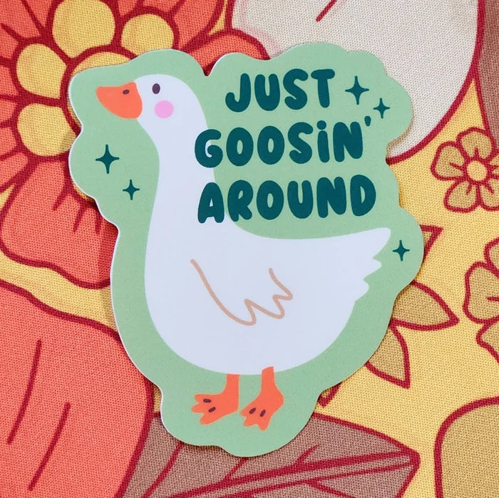 Luxe Trauma 'Just Goosin Around' Vinyl Sticker