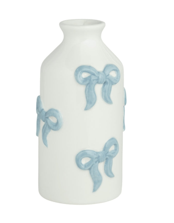 Mud Pie Large Bow Bud Vase