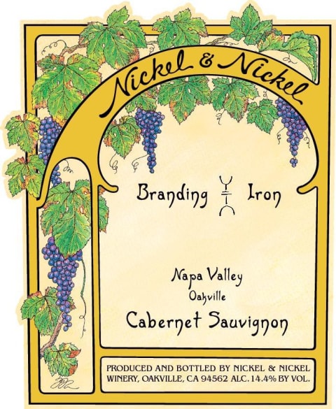 Nickel & Nickel Branding Iron Cabernet Sauvignon, Oakville California