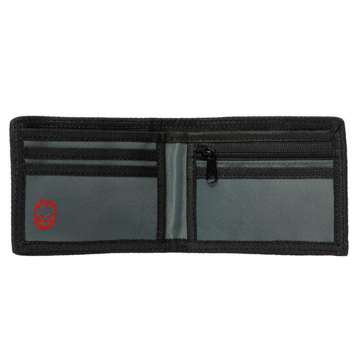 Old E Drop Bi-Fold Wallet (Charcoal)