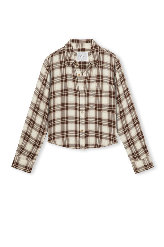Rails Malin Top in Birch/Hickory