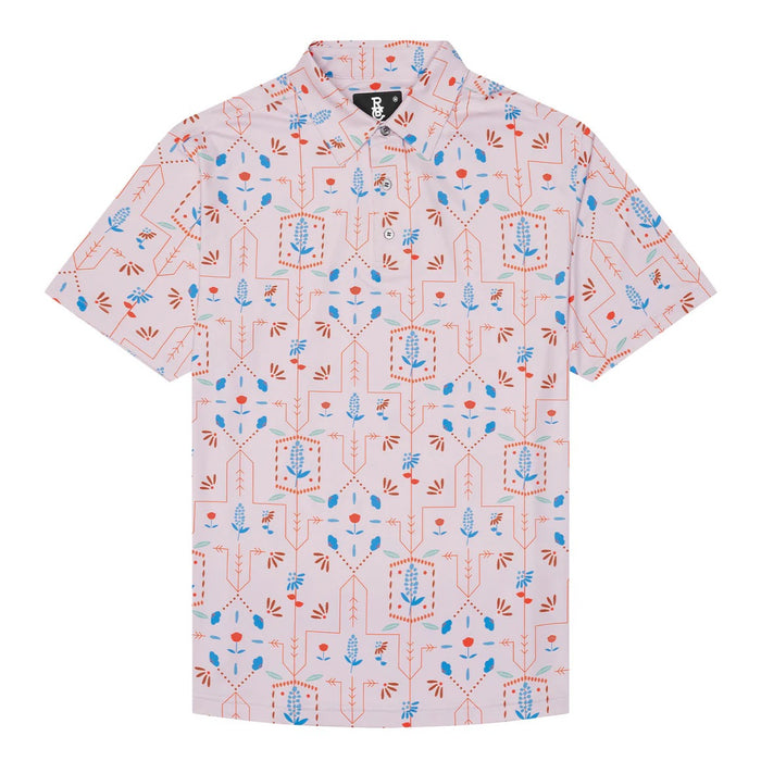 Raised by Coyotes Wildflowers Polo