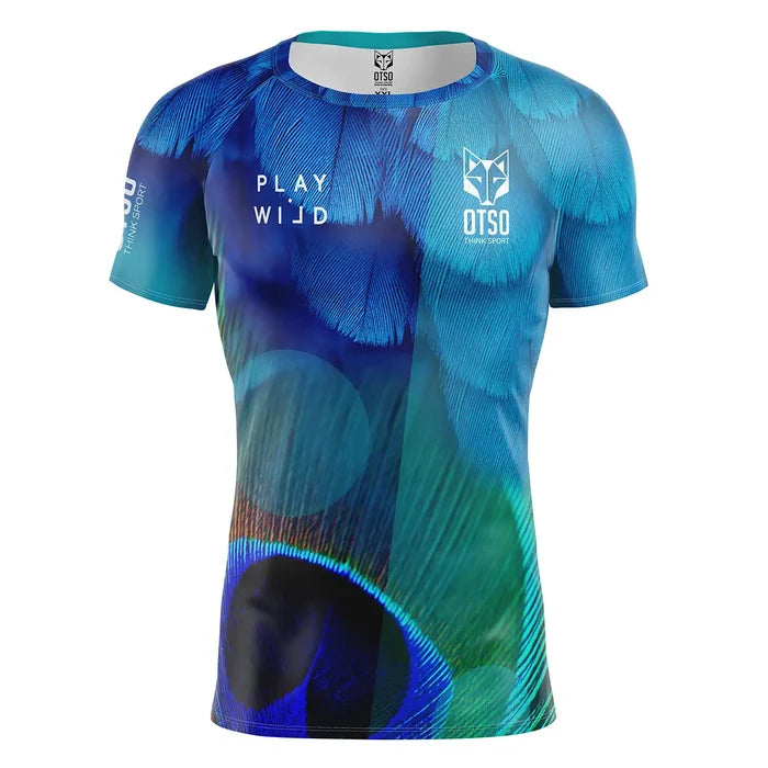T-Shirt Padel Homme - Blue Birds