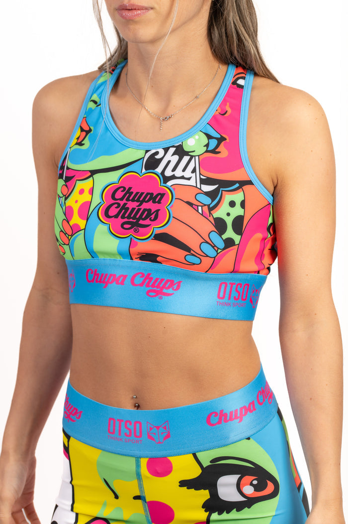 Top deportivo - Chupa Chups Warhool