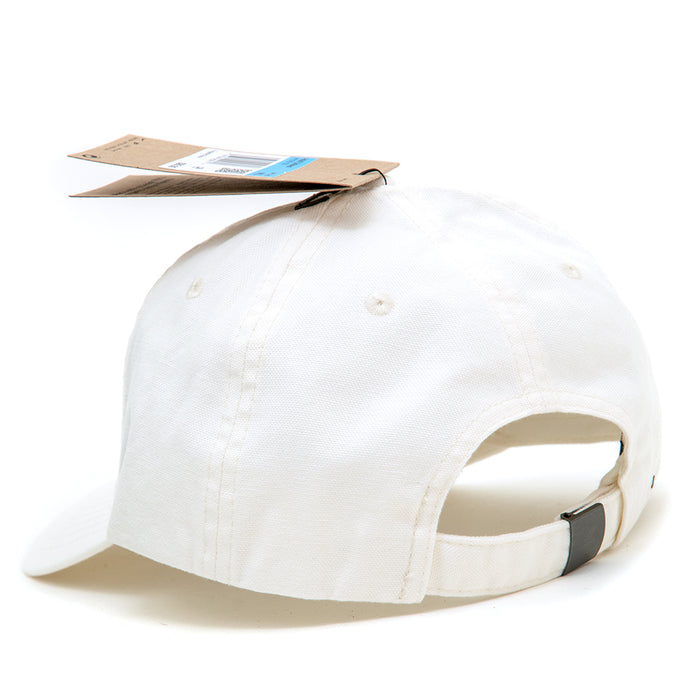 Unstructured 6 Panel Skate Strapback Cap (Off White) (S)