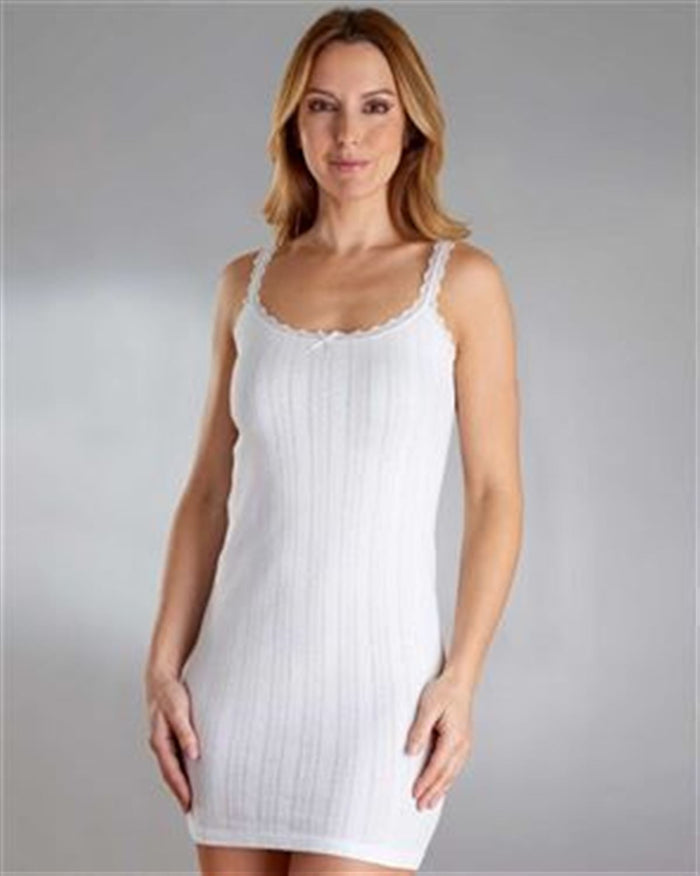 Vedonis Seamless French Neck Vest - White - Image 2 - Country Collection