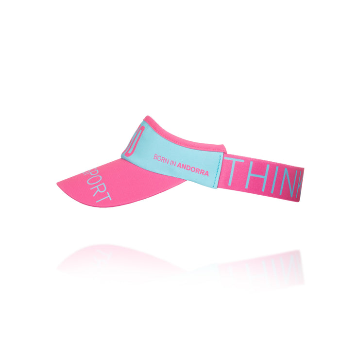Visières - Light Blue & Fluo Pink
