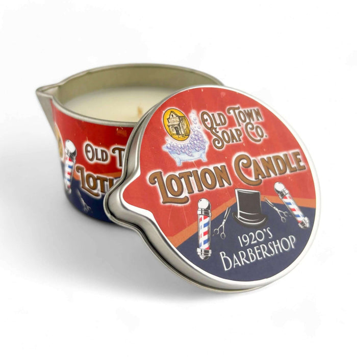 1920's Barbershop Lotion Candle - Old Town Soap Co.