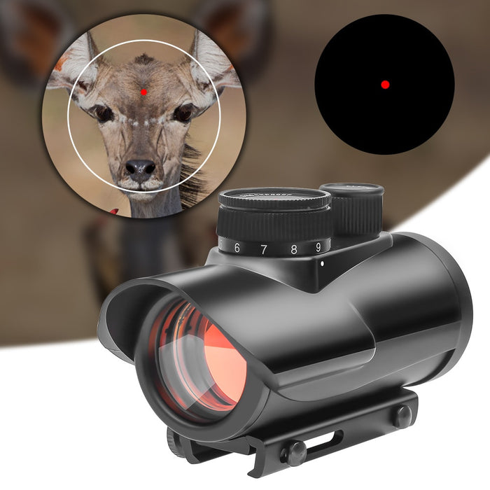 1x30mm Red Green Blue Brightness Sight Airsoft