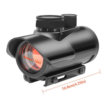 1x30mm Red Green Blue Brightness Sight Airsoft