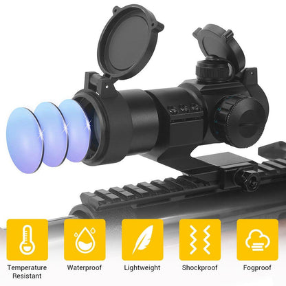 1x30mm Tactical Red Dot Reflex Sight Riflescope Airsoft