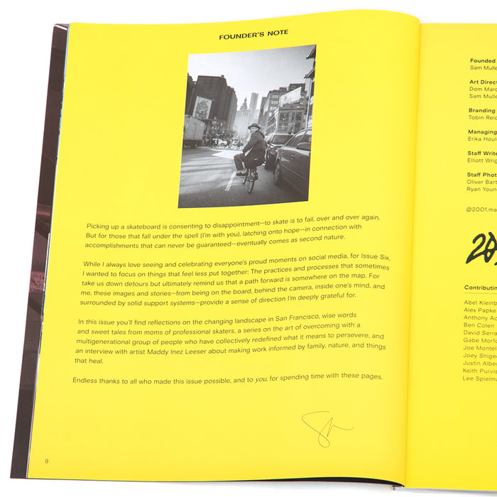 2001 Skateboard Magazine Spring/Summer Issue 6 (S)