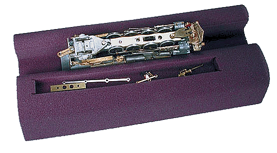 22 HO Foam Cradle -- Loco/Rolling Stock Work Holder