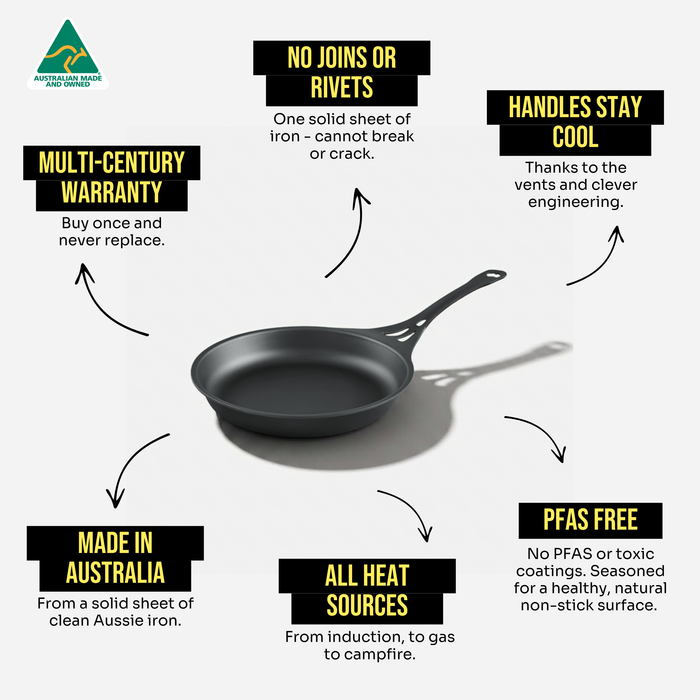 26cm Iron Frypan