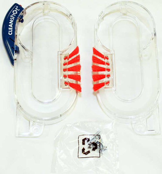 2pk, Bissell Cover, Clear Plastic End Cap Assy ProHeat 2X 9500 Part 2036967