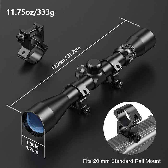 3-9x40 Tactical Rifle Scope Airsoft