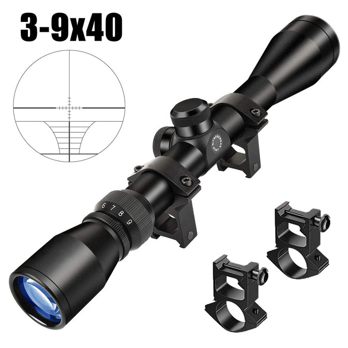 3-9x40 Tactical Rifle Scope Airsoft