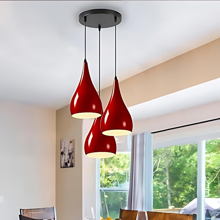 3 Way Multi Teardrop Ceiling Pendant Light  ~5295