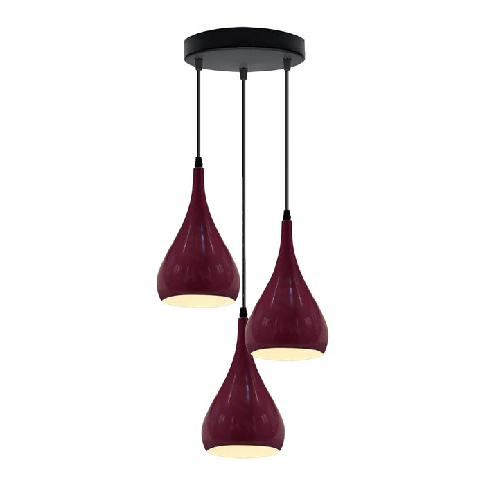 3 Way Multi Teardrop Ceiling Pendant Light  ~5295
