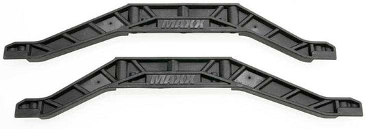 Chassis braces, lower (black) (2)