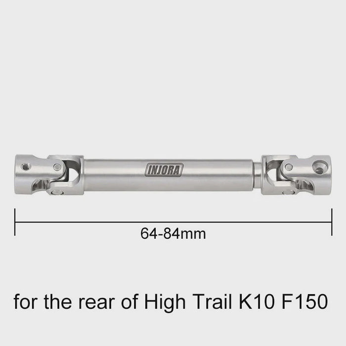 4M-118-64 INJORA 1 pcs Stainless Steel Drive Shaft for 1/18 TRX4M Mods