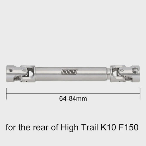 4M-118-64 INJORA 1 pcs Stainless Steel Drive Shaft for 1/18 TRX4M Mods
