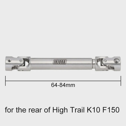 4M-118-64 INJORA 1 pcs Stainless Steel Drive Shaft for 1/18 TRX4M Mods