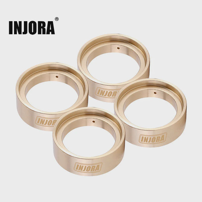 4M-23 INJORA Brass Inner Clamp Rings for INJORA 1.0 Wheels & TRX4M Stock Tires