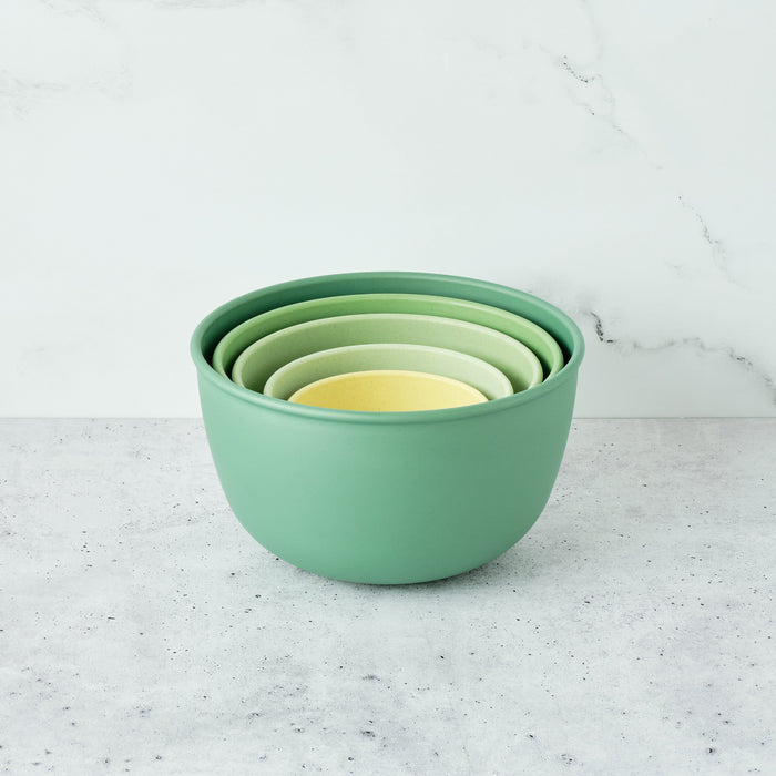 Bamboozle Home Fresh Guacamole by The Kitchn 5 Piece Astrik Mixing Bowls