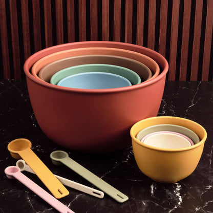 Bamboozle Home 5 Piece Astrik Mixing Bowls