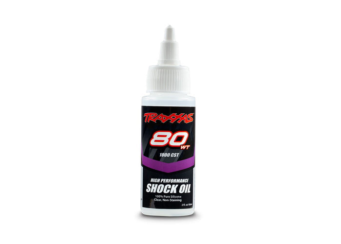 5037 - Oil, shock (80 wt, 1,000 cSt, 60cc) (silicone)