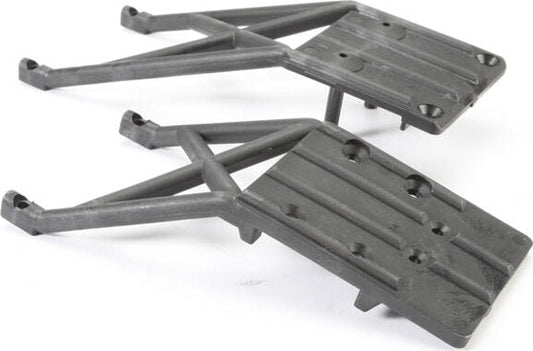 Skidplates, front & rear (black)