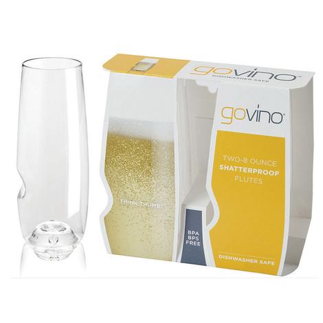 8 Oz Flute 2-Pack