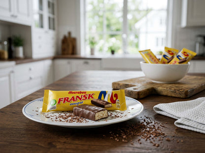 Marabou Fransk Nougat Dubbel 46g – Chocolate-Covered French Nougat with Hazelnuts and Honey