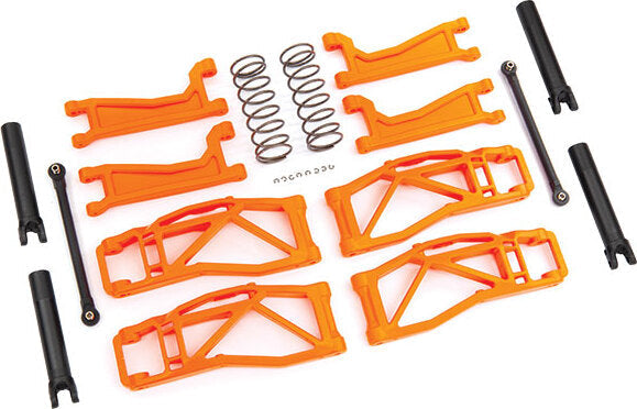 Suspension Kit, Widemaxx®, Orange (Includes Front and Rear Suspension Arms, Front Toe Links, Outer Half Shafts (Extended), Rear Shock Springs)