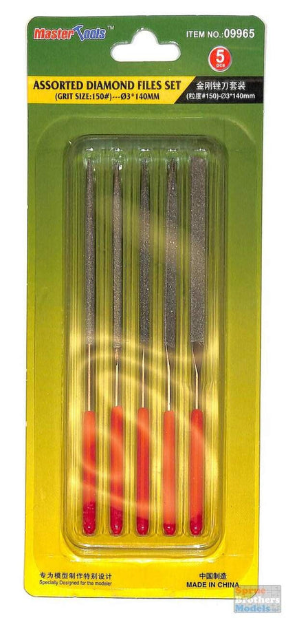 9965	Assorted Diamond Files Set (150 Grit) (5)