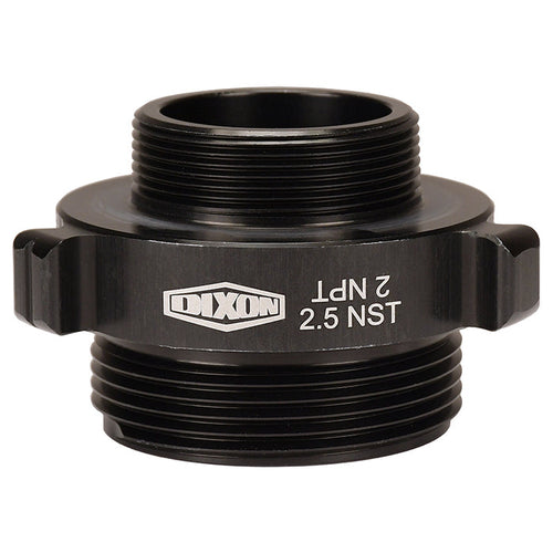 ADAPTOR 2 MNPT X 2.5 MNST HEX ALUMINUM