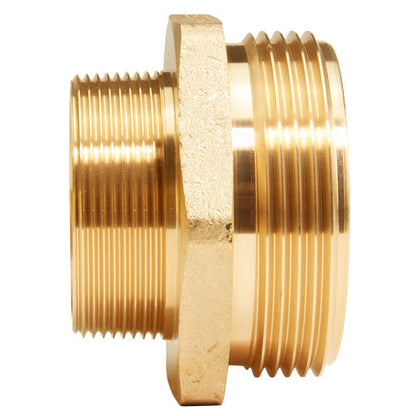 ADAPTOR 2 MNPT X 2.5 MNST HEX BRASS