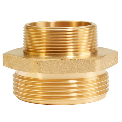 ADAPTOR 2 MNPT X 2.5 MNST HEX BRASS